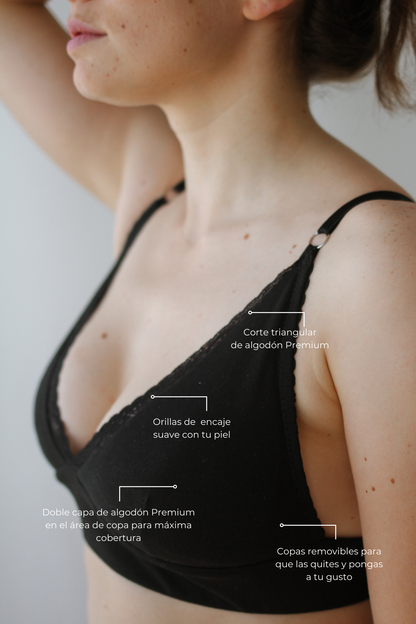 Algodón Bralette